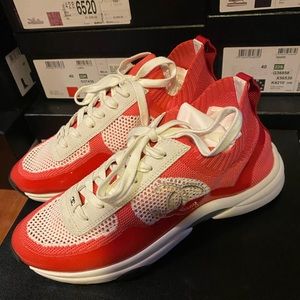 Chanel runner sock sneakers